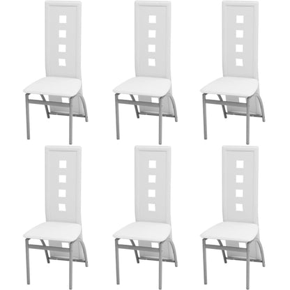 Sillas De Comedor 4 Unidades Cuero Sintético