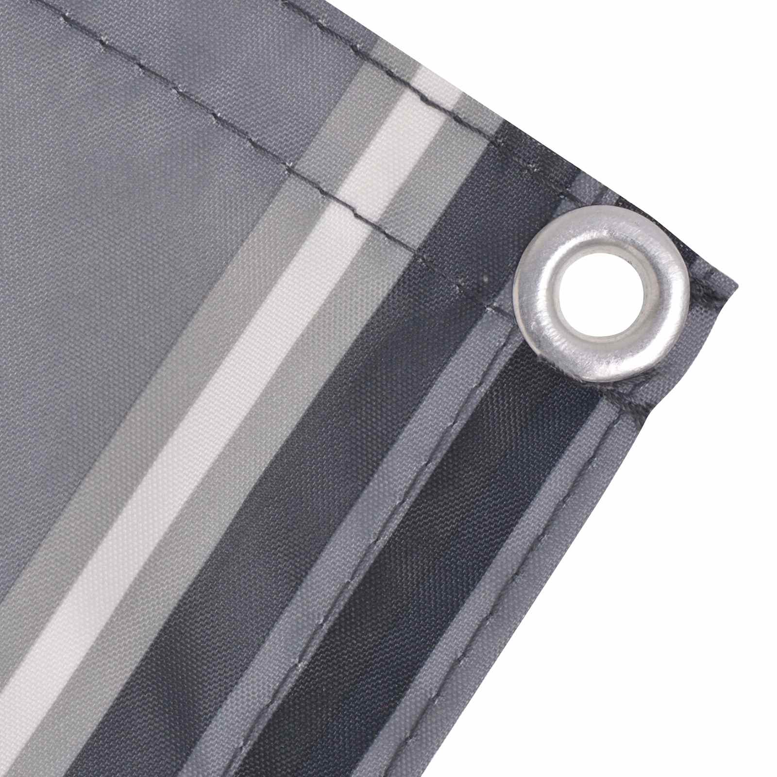 Sombrilla De Exterior 400 X 90 Cm Oxford Rectangular Multicolor