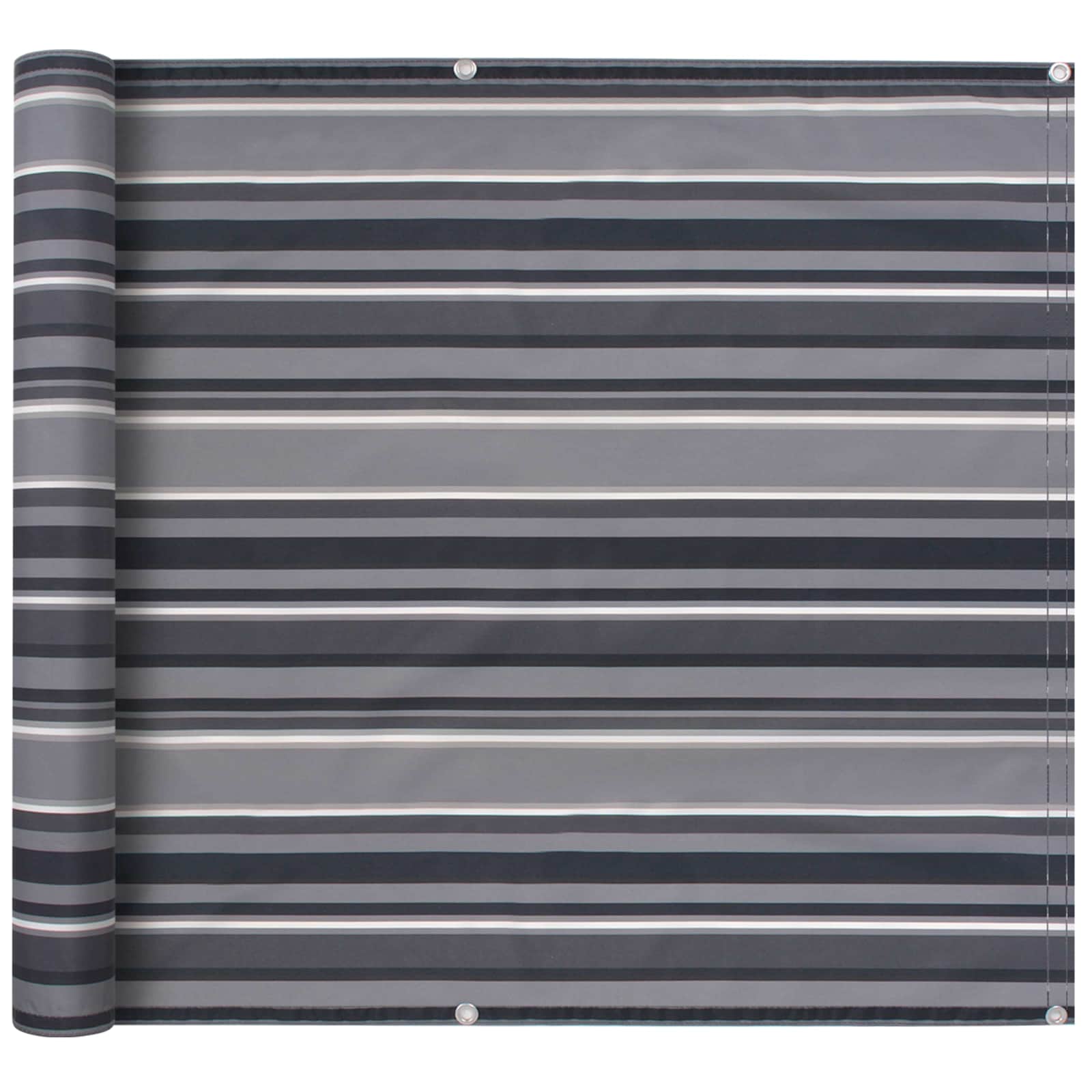Sombrilla De Exterior 400 X 90 Cm Oxford Rectangular Multicolor