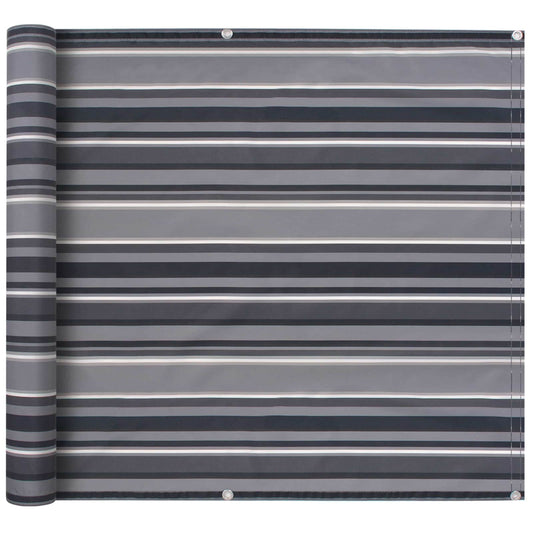 Sombrilla De Exterior 400 X 90 Cm Oxford Rectangular Multicolor