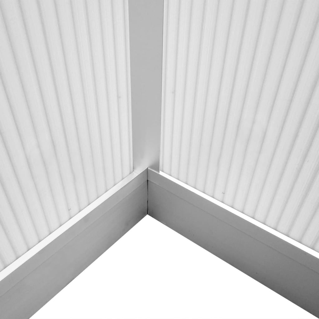Invernadero De Aluminio Gris Antracita 10,53 M²