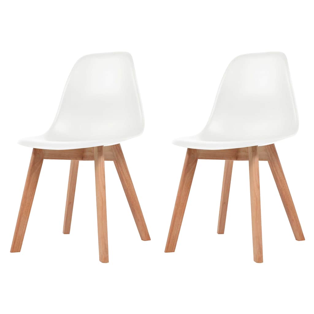 Sillas De Comedor 2 Unidades Plástico