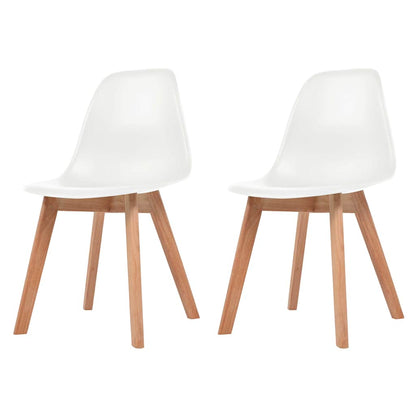 Sillas De Comedor 2 Unidades Plástico