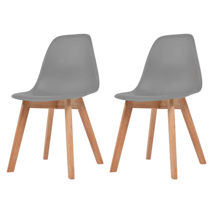 Sillas De Comedor 2 Unidades Plástico