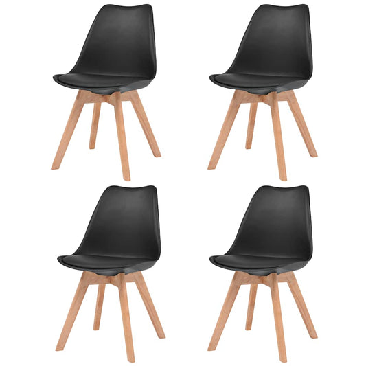 Sillas De Comedor 4 Unidades Plástico