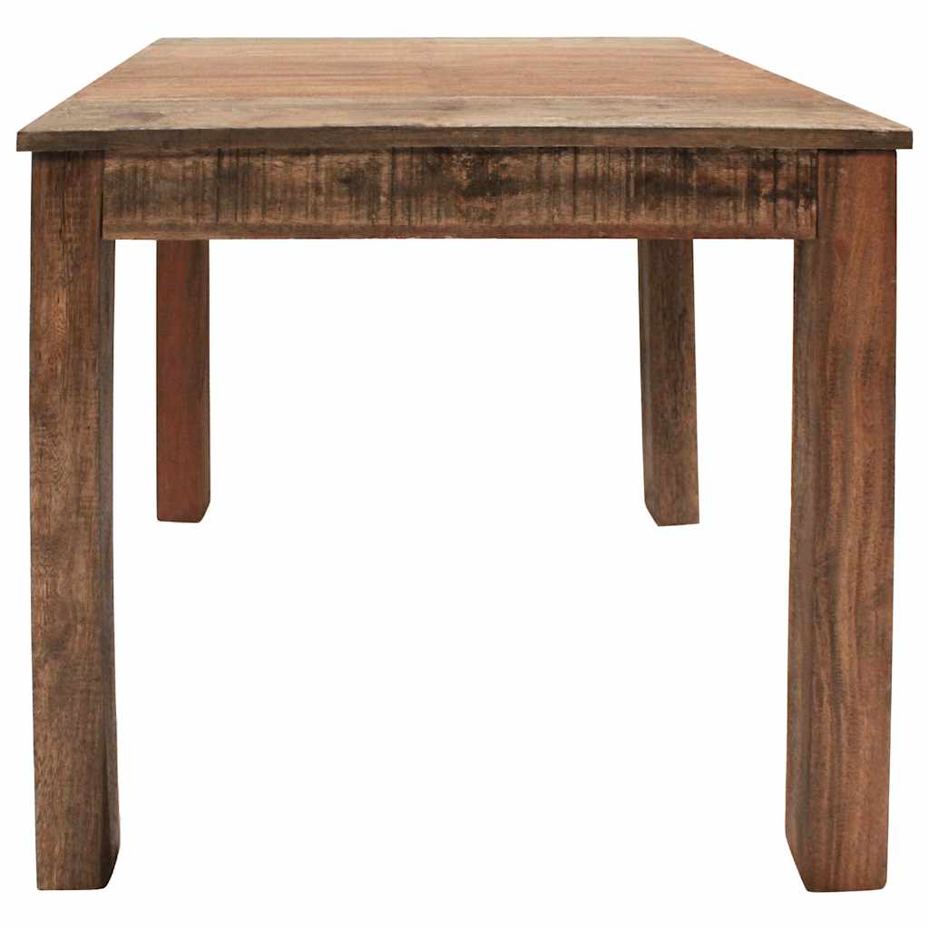 Mesa De Comedor De Madera Reciclada Mixta 82X80X76 Cm