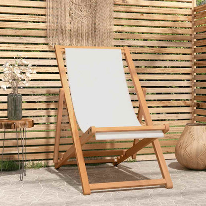 Silla De Jardín De Teca Color 56X105X96 Cm