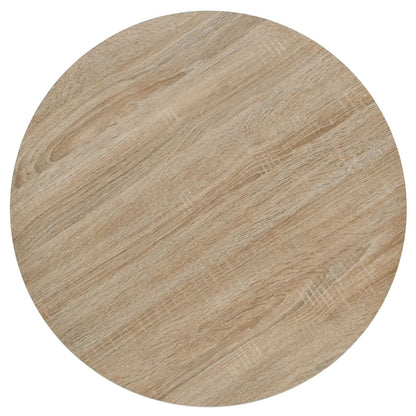 Mesa De Bar Bistró Mdf Y Acero Redonda 60X75 Cm Color