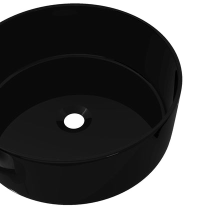 Lavabo Redondo De Cerámica 40X15 Cm