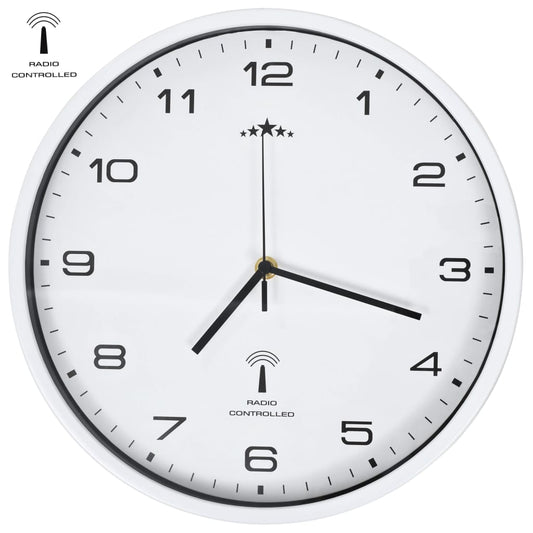 Reloj De Pared Radiocontrol Movimiento De Cuarzo 31 Cm