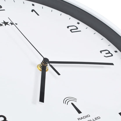 Reloj De Pared Radiocontrol Movimiento De Cuarzo 31 Cm