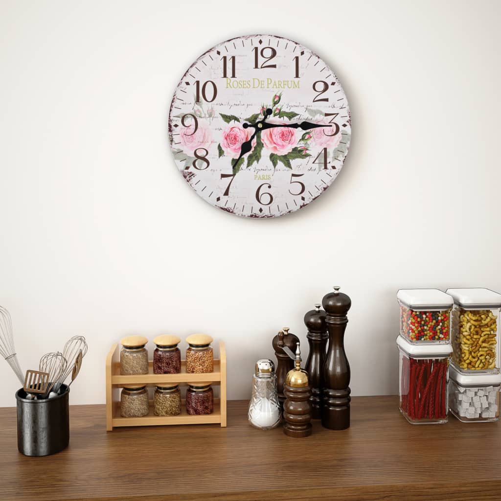 Reloj De Pared Vintage