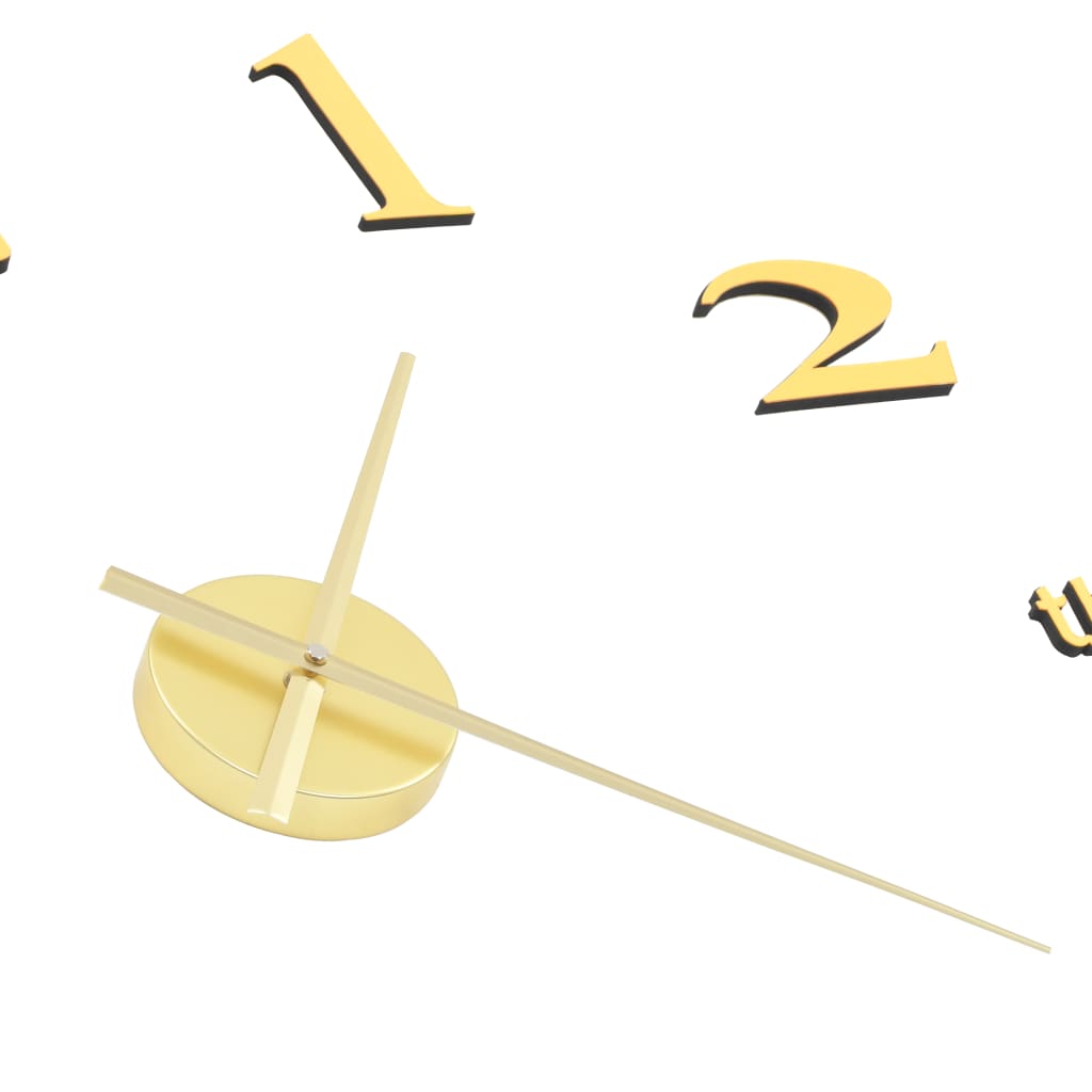 Reloj 3D De Pared Con Diseño Moderno 100 Cm Xxl