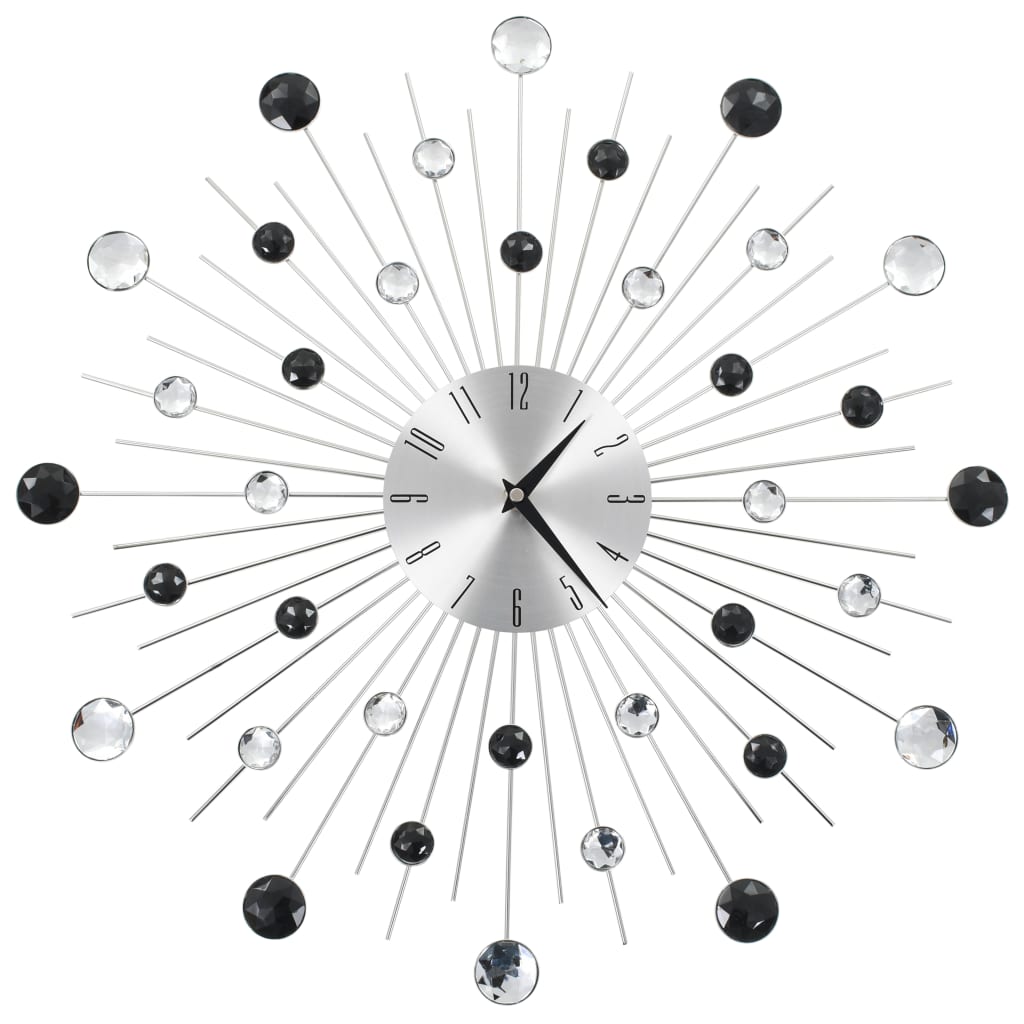 Reloj De Pared Con Movimiento De Cuarzo Diseño Moderno 50 Cm