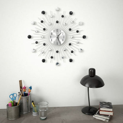Reloj De Pared Con Movimiento De Cuarzo Diseño Moderno 50 Cm