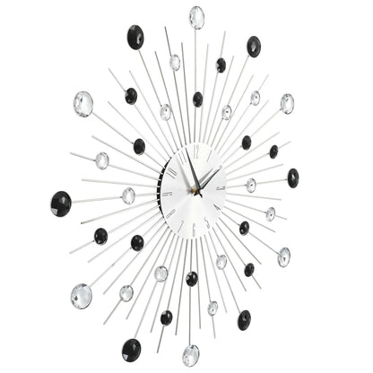 Reloj De Pared Con Movimiento De Cuarzo Diseño Moderno 50 Cm
