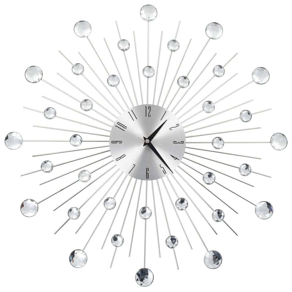Reloj De Pared Con Movimiento De Cuarzo Diseño Moderno 50 Cm