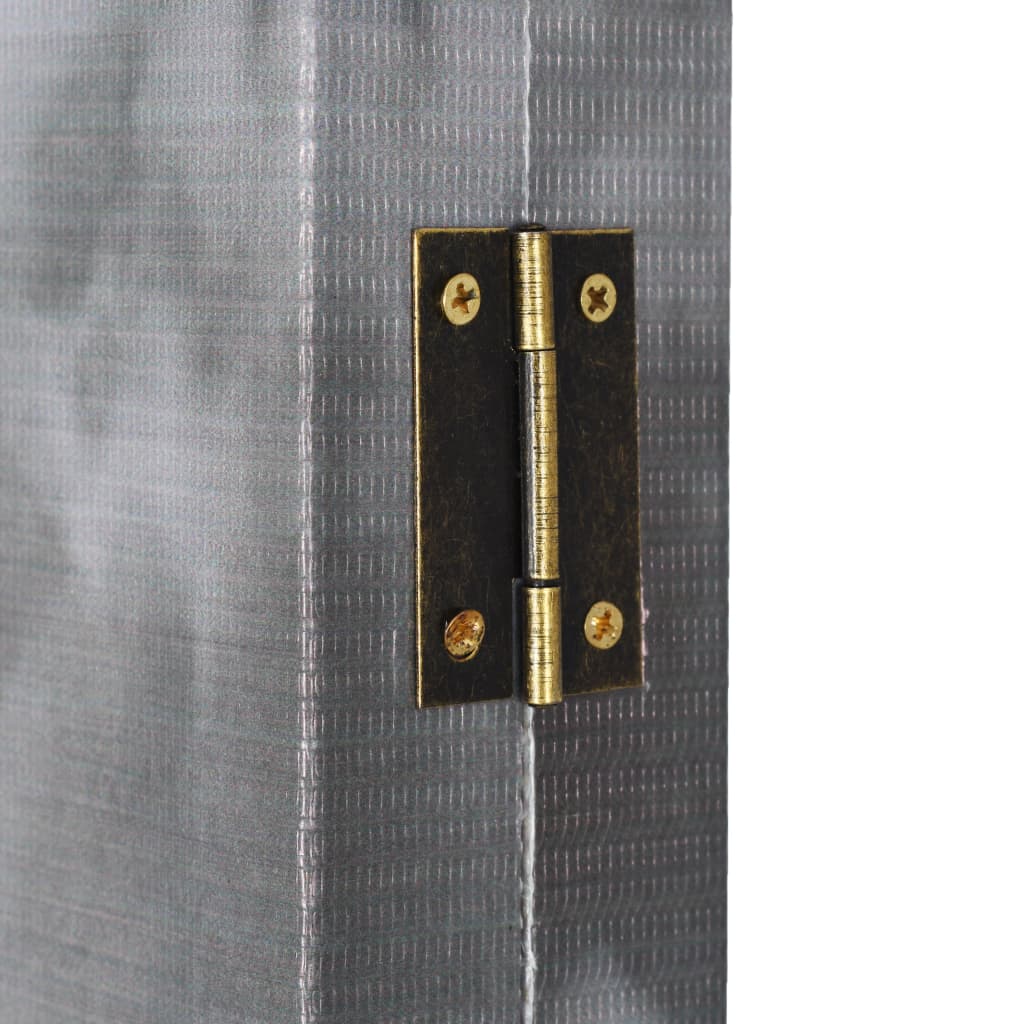 Biombo Divisor Plegable Bus Londres Blanco Y Negro