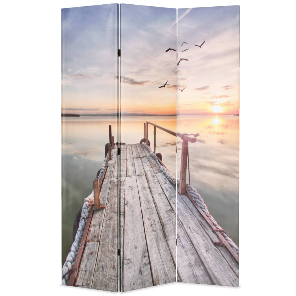 Biombo Divisor Plegable Lago