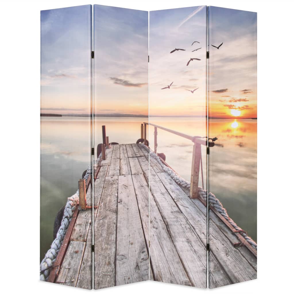Biombo Divisor Plegable Lago