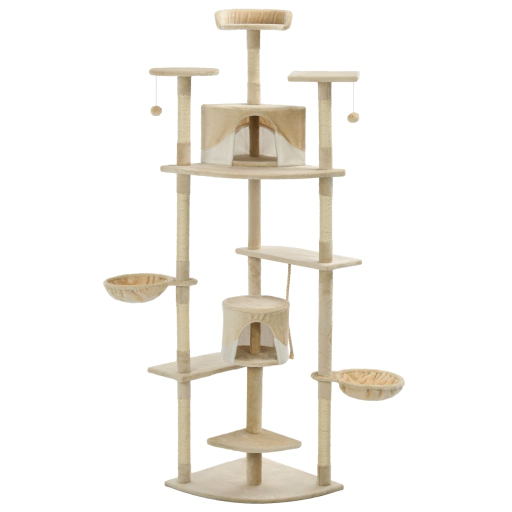 Rascador Para Gatos Con Poste De Sisal