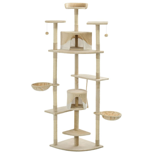 Rascador Para Gatos Con Poste De Sisal