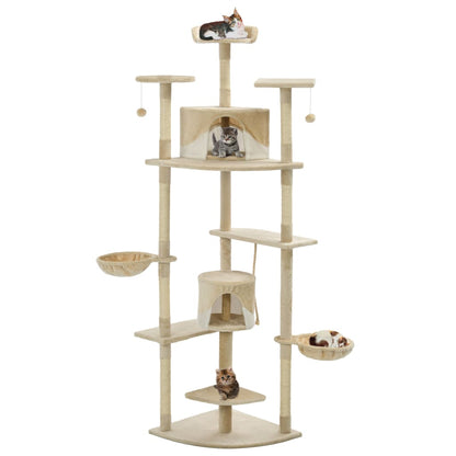 Rascador Para Gatos Con Poste De Sisal