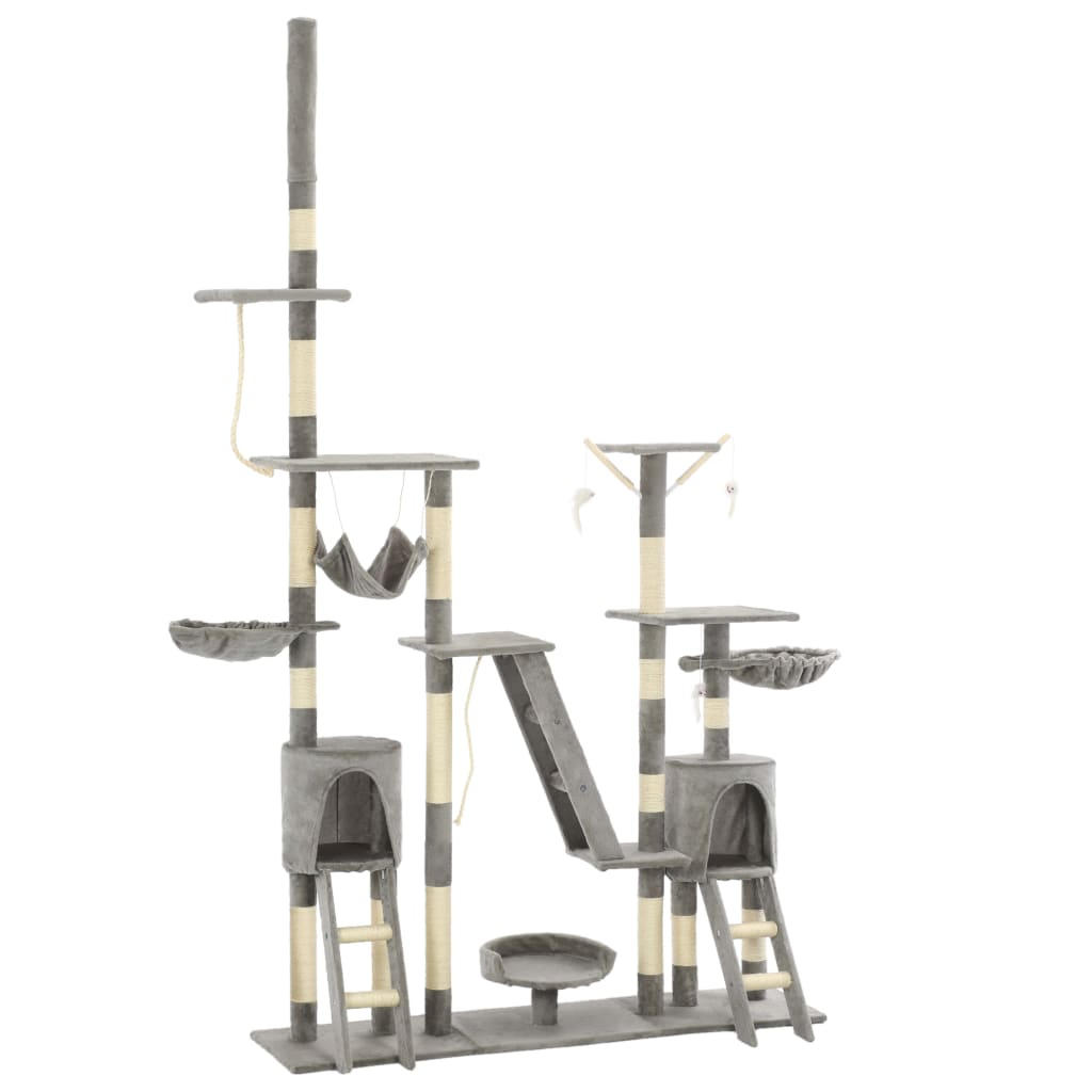 Rascador Para Gatos Con Poste De Sisal 230-250 Cm