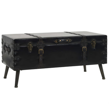 Mesa De Centro De Mdf Y Acero 102X51X48 Cm