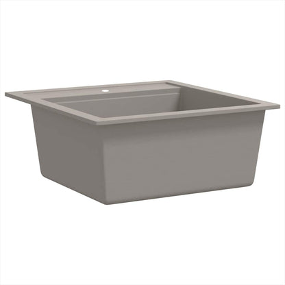 Fregadero De Cocina De Granito Con Un Seno