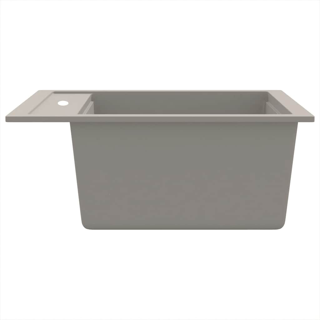 Fregadero De Cocina De Granito Con Un Seno