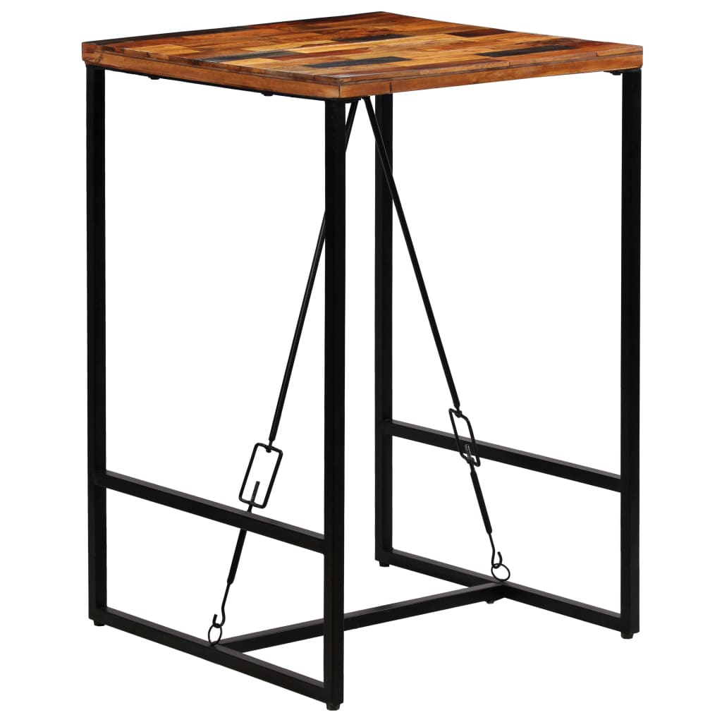Mesa De Bar De Madera Maciza Reciclada