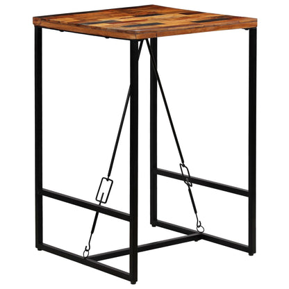 Mesa De Bar De Madera Maciza Reciclada