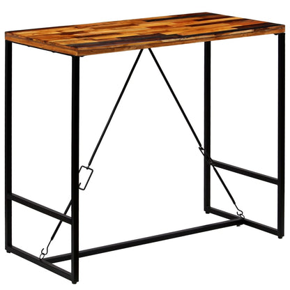 Mesa De Bar De Madera Maciza Reciclada
