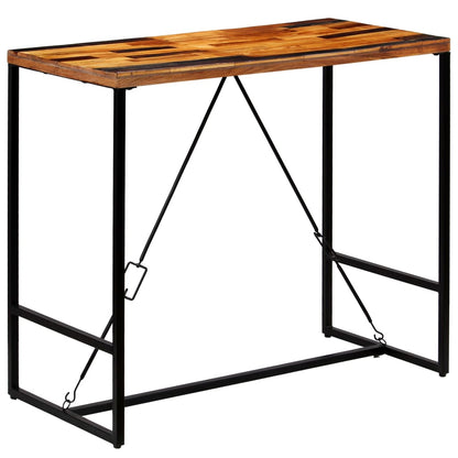Mesa De Bar De Madera Maciza Reciclada