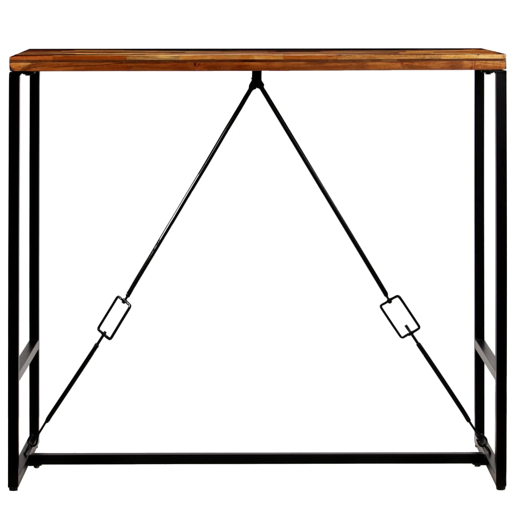 Mesa De Bar De Madera Maciza Reciclada