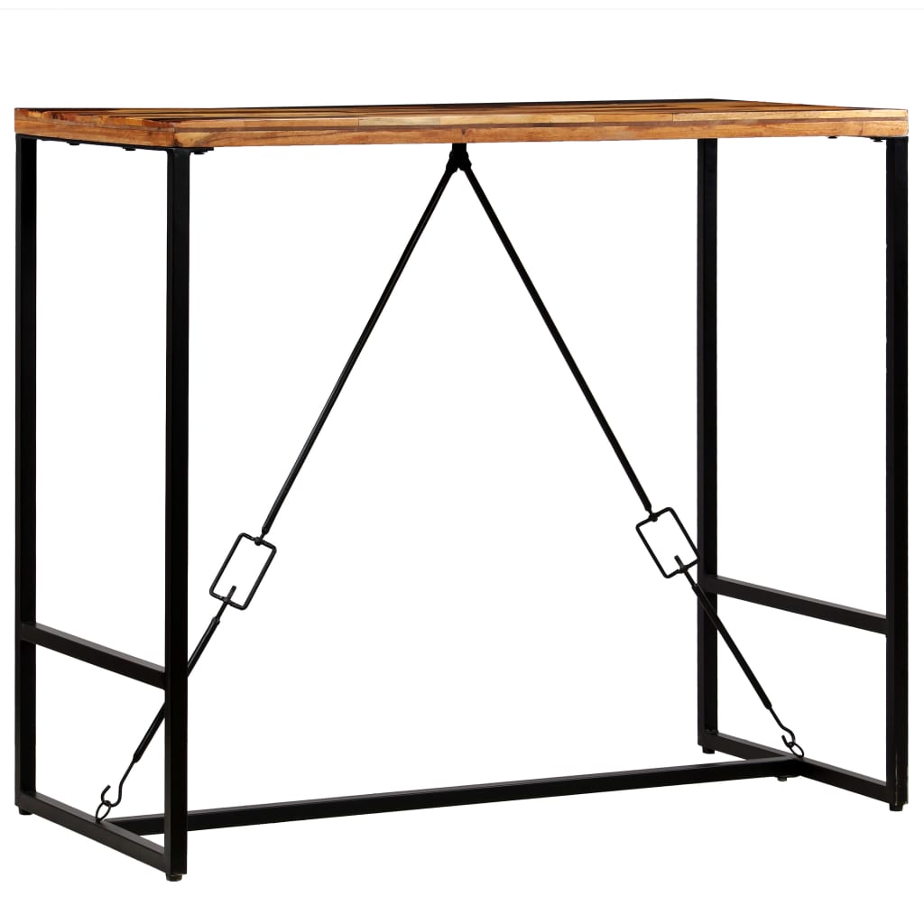 Mesa De Bar De Madera Maciza Reciclada