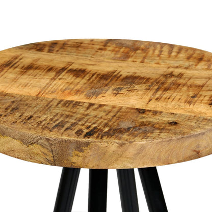 Taburetes De Barra De Cocina 4 Unidades Madera Maciza De Mango