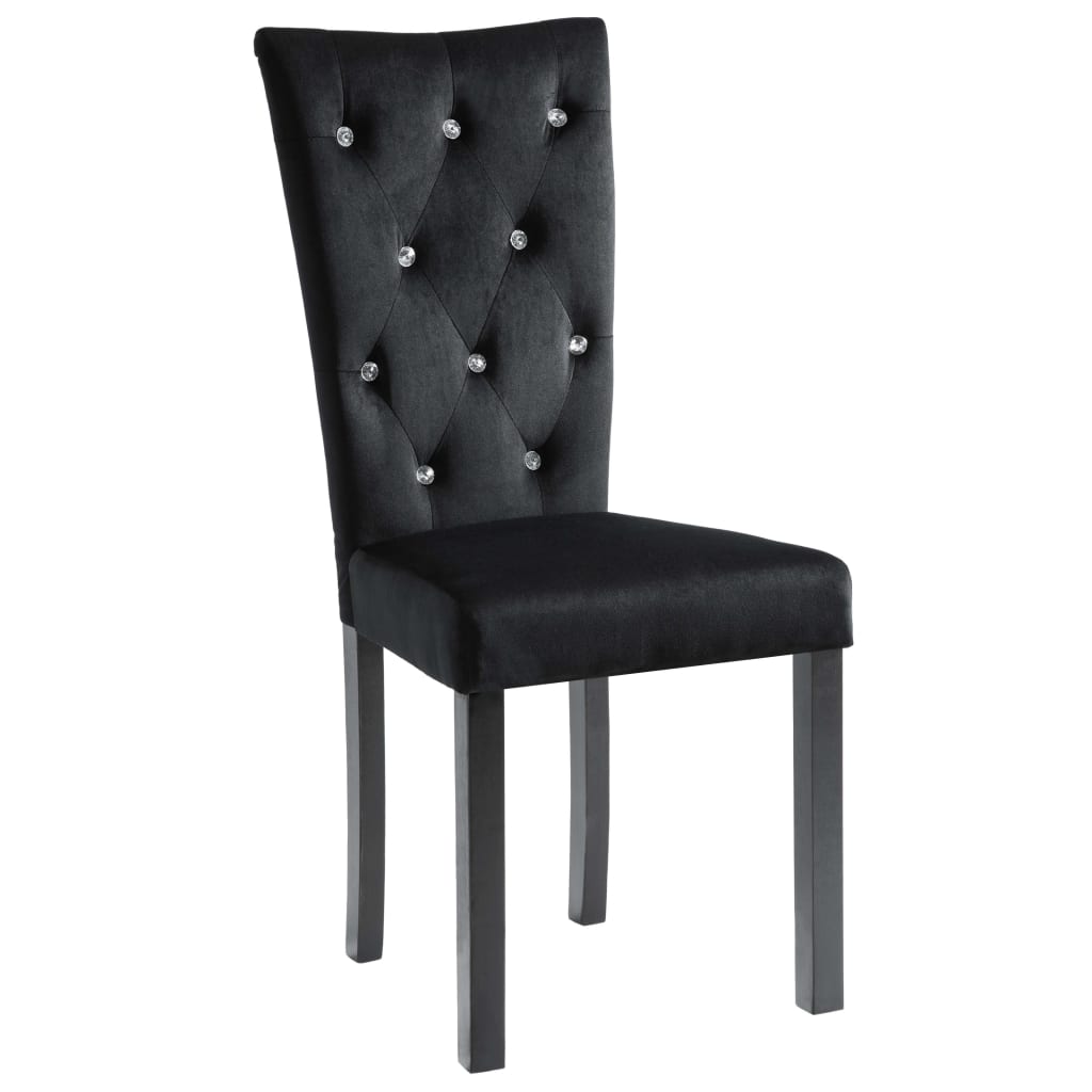 Sillas De Comedor 4 Unidades Terciopelo