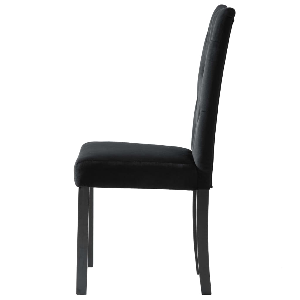 Sillas De Comedor 4 Unidades Terciopelo