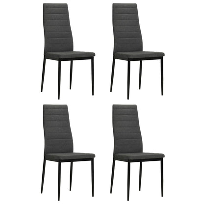 Sillas De Comedor 4 Unidades Tela