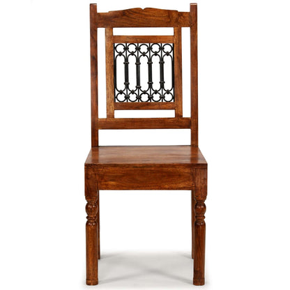 Sillas De Comedor 6 Unidades Madera Maciza Clásica