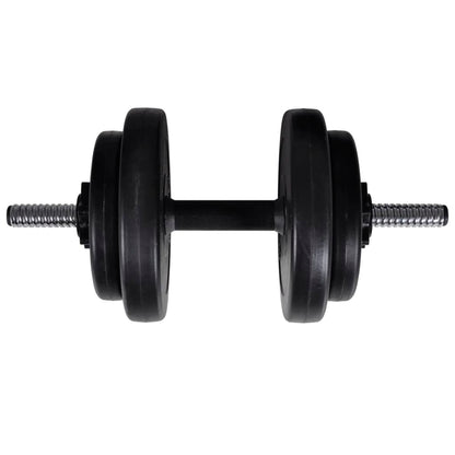 Banco De Entrenamiento Con Juego De Barras Y Mancuernas 60,5 Kg