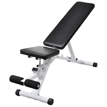 Banco De Entrenamiento Con Juego De Barras Y Mancuernas 60,5 Kg