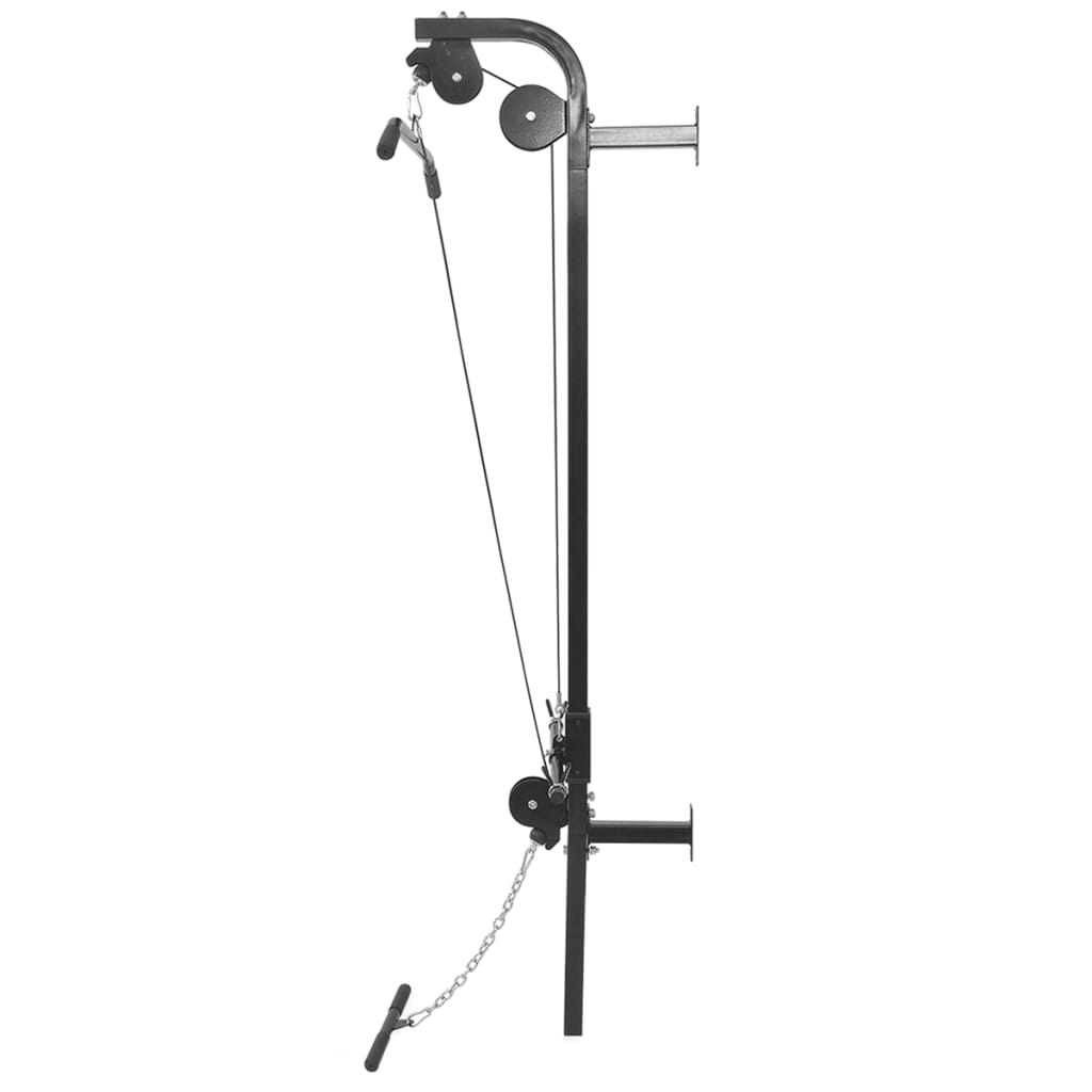 Máquina De Musculación De Pared Con Discos De Peso 40 Kg