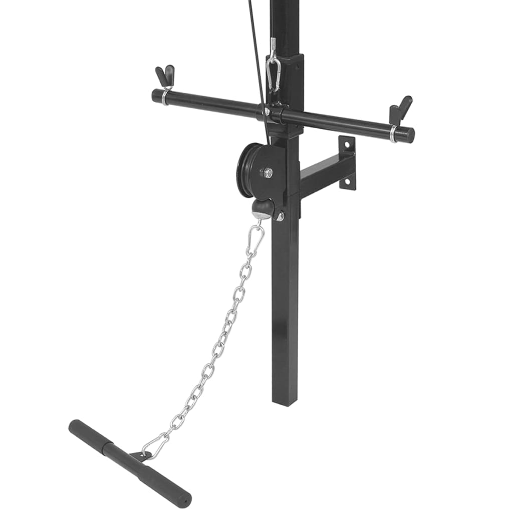 Máquina De Musculación De Pared Con Discos De Peso 40 Kg