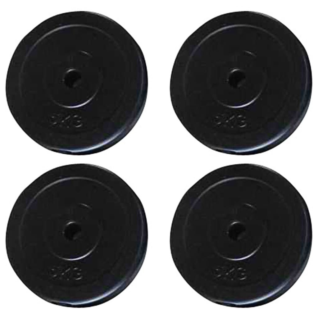 Máquina De Musculación De Pared Con Discos De Peso 40 Kg