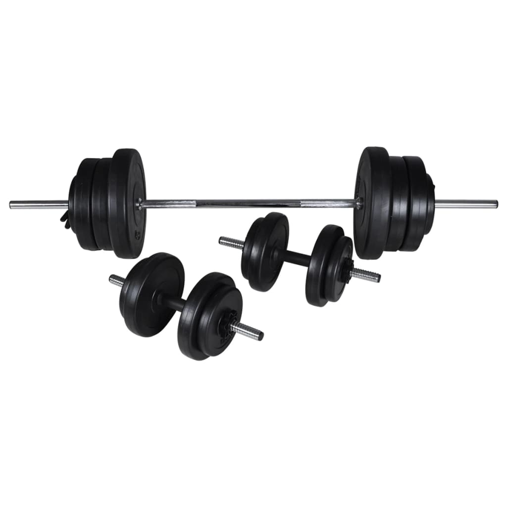 Banco De Entrenamiento Con Soporte De Pesas Y Mancuernas 60,5Kg