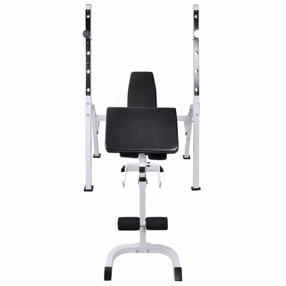 Banco De Entrenamiento Con Soporte De Pesas Y Mancuernas 60,5Kg
