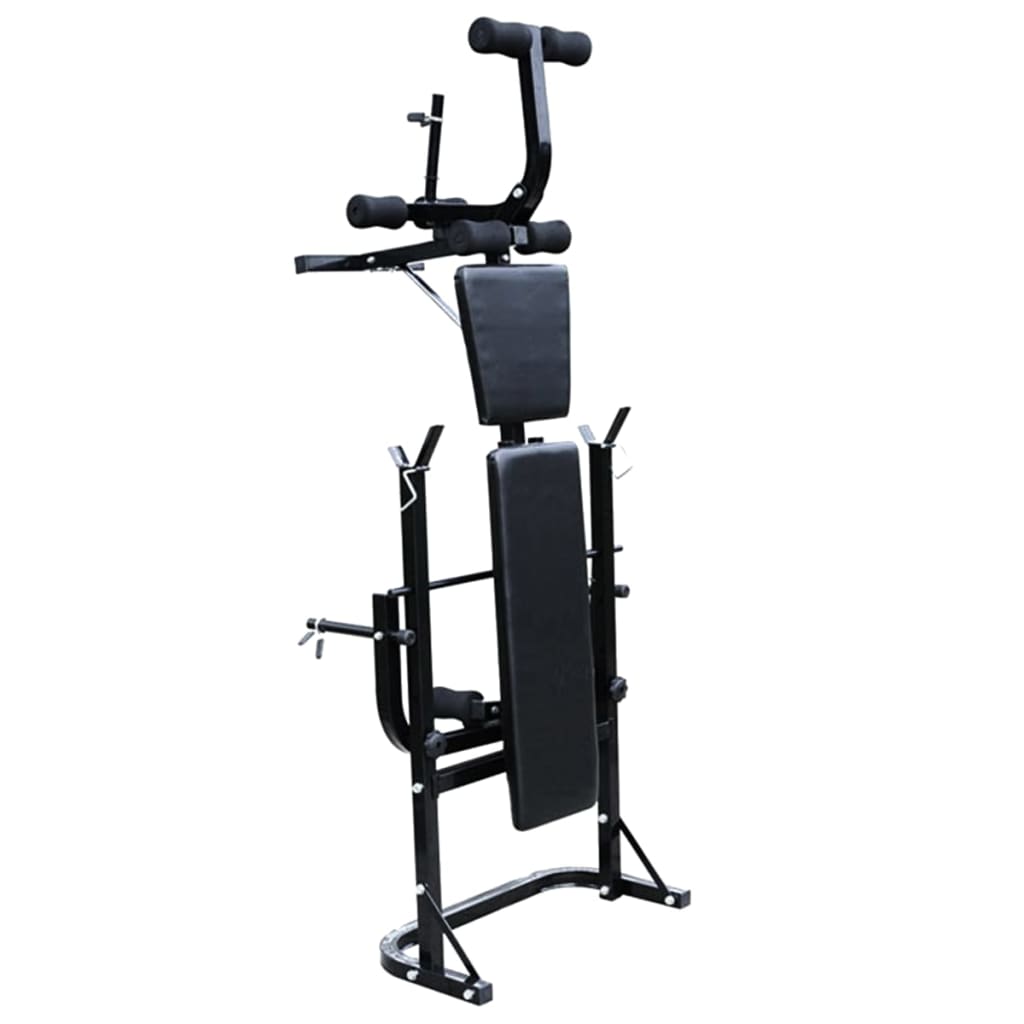 Banco De Musculación Barras Y Mancuernas 30,5 Kg